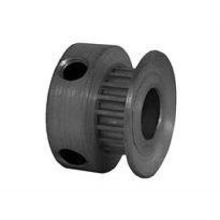 B B MANUFACTURING 18-2P03-6CA3, Timing Pulley, Aluminum, Clear Anodized 18-2P03-6CA3